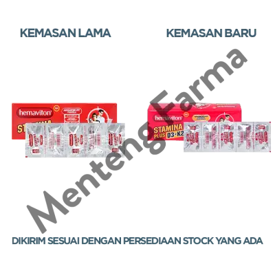 Hemaviton Stamina Plus D3 + K2 5 Kapsul - Menjaga Stamina Tubuh