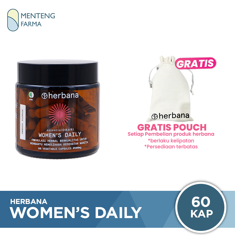 Herbana Women's Daily 60 Kapsul - Memelihara Kesehatan Wanita