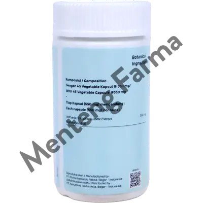 Herbilogy Ashwagandha 45 Kapsul - Bantu Redakan Stress & Susah Tidur