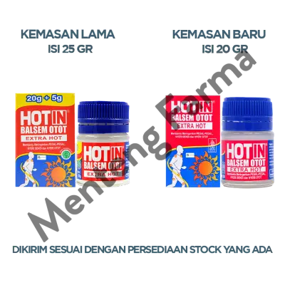 Hot In Balsem Otot Extra Hot - Pereda Pegal Linu dan Nyeri Sendi