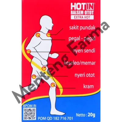 Hot In Balsem Otot Extra Hot - Pereda Pegal Linu dan Nyeri Sendi