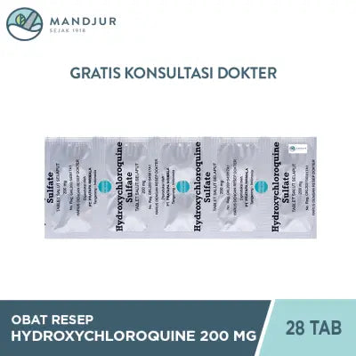 Hydroxychloroquine Sulfate 200 mg 10 Tablet