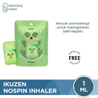 Ikuzen NoSpin Inhaler - Aromaterapi Essential Oil yang Membantu Meredakan Stres dan Kecemasan