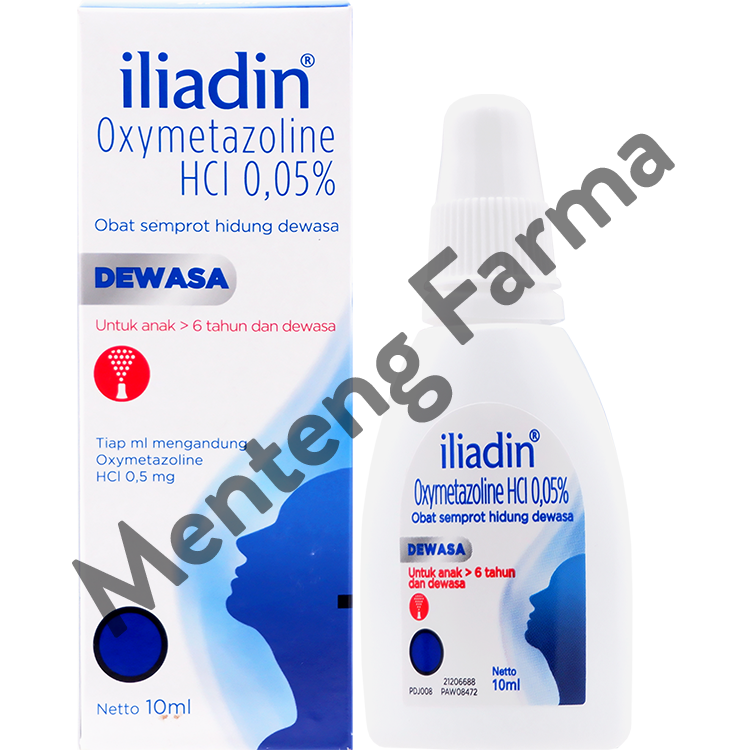Iliadin Nasal Spray 10 mL - Obat Semprot Hidung Tersumbat