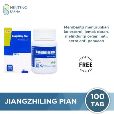 Jiangzhiling Pian - Obat Penurun Kolesterol