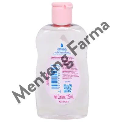 Johnson's Baby Oil 125 mL - Melembabkan Kulit & Minyak Pijat Bayi
