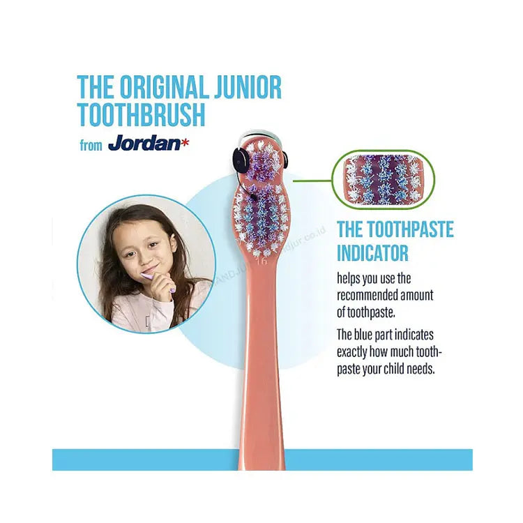 Jordan Oral Care Kids Step 3 Soft (6-9 Years) - Sikat Gigi Anak