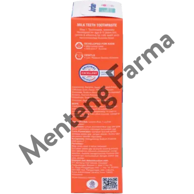 Jordan Oral Care Kids Toothpaste Step 1 (0-5 Tahun) Lychee - Pasta Gigi Lychee Anak