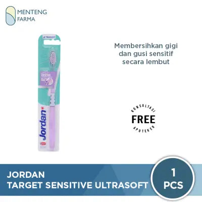 Jordan Oral Care Target Sensitive Ultrasoft - Sikat Gigi Dewasa