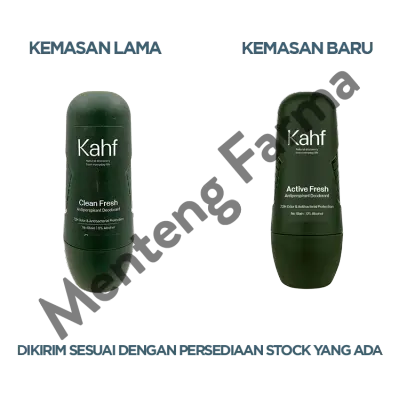 Kahf Active Fresh Antiperspirant Deodorant 45 mL - Melawan Bakteri Penyebab Bau Badan