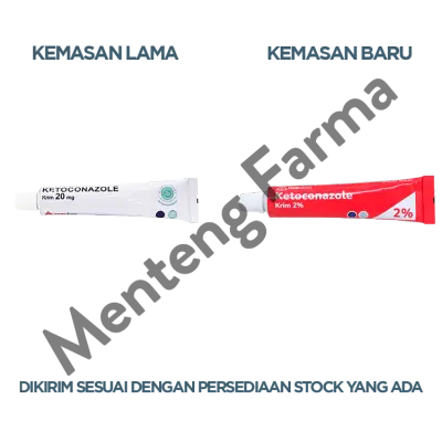 Ketoconazole OGB Dexa 2% Krim 10 Gram - Pereda Gatal Kulit Infeksi Jamur
