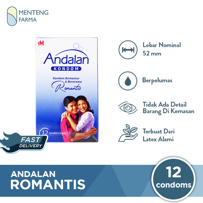 Kondom Andalan - Isi 12 - Menteng Farma