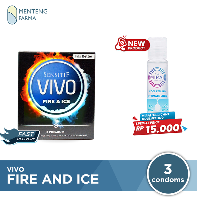 Kondom Vivo Fire & Ice