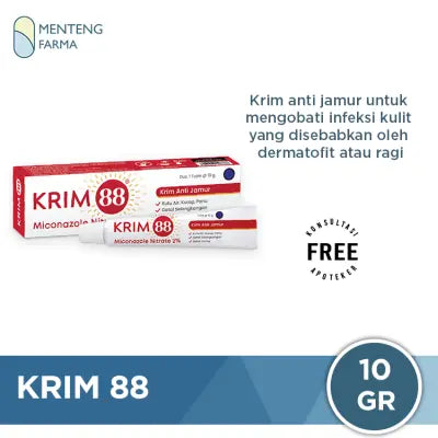 Krim 88 Anti Jamur 10 Gr - Krim Anti Infeksi & Gatal Jamur