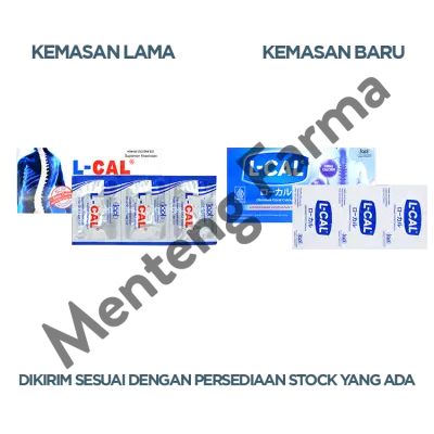 L-Cal 6 Kaplet - Suplemen Kesahatan Tulang