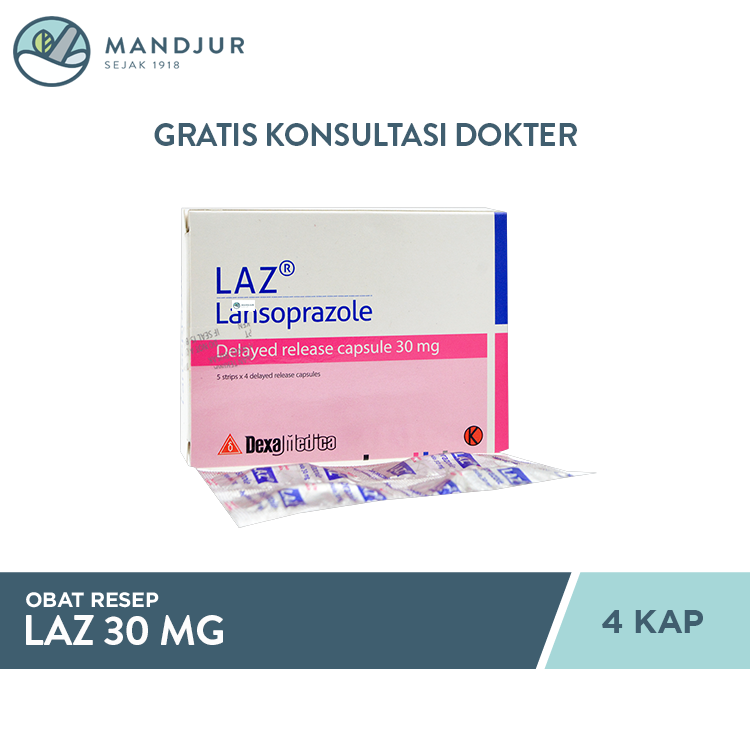 Laz 30 mg 4 Kapsul