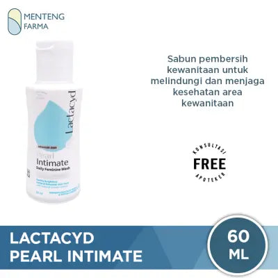 Lactacyd Pearl Intimate 60 mL - Pembersih Organ Kewanitaan