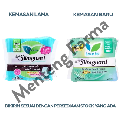 Laurier Super Slim Guard 22.5cm 10 Pads - Pembalut Super Tipis
