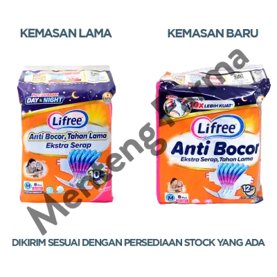 Lifree Popok Perekat M8 - Popok Perekat Dewasa Anti Bocor