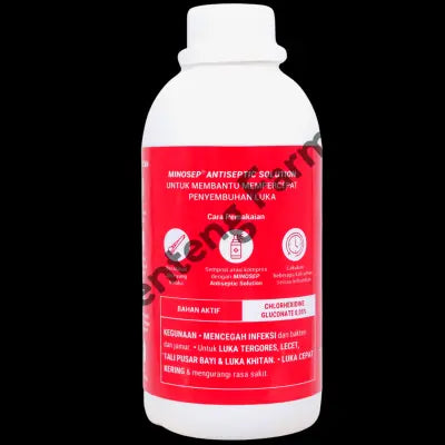 Minosep Antiseptic Solution 500 mL - Obat Luka Antiseptik