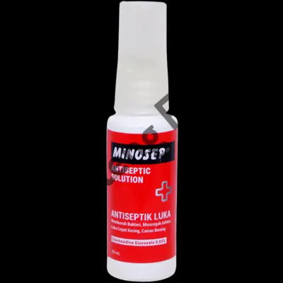 Minosep Antiseptic Solution Spray 30 mL - Obat Luka Antiseptik Spray
