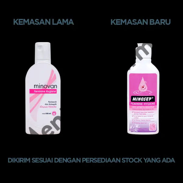 Minosep Feminine Hygiene 100 mL - Sabun Antiseptik Kewanitaan pH Balance dan Wangi Lembut