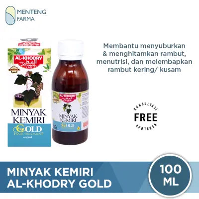 Minyak Kemiri Al-Khodry Gold (Sari Minyak Kemiri Plus)