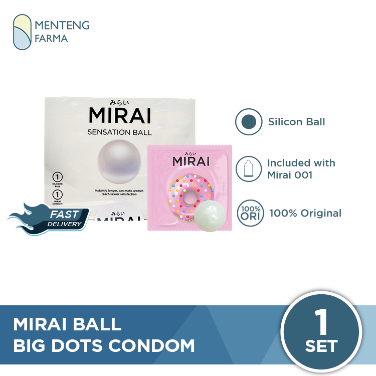 Mirai Ball Big Dots Condom - Menteng Farma