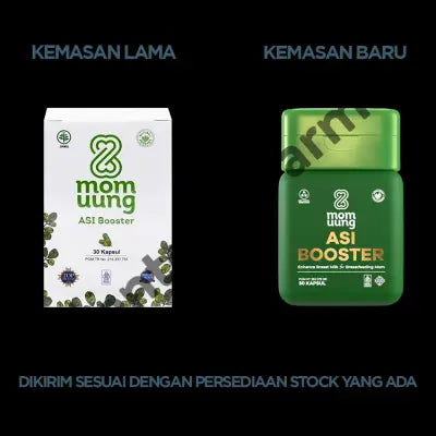 Mom Uung ASI Booster 30 Kapsul - Kapsul Pelancar ASI