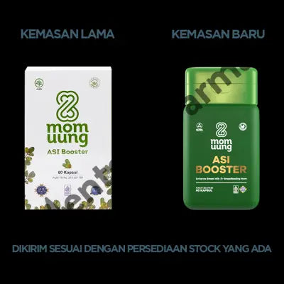 Mom Uung ASI Booster 60 Kapsul - Kapsul Pelancar ASI
