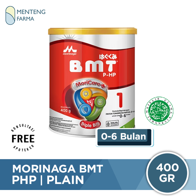 Morinaga BMT PHP 400 Gr - Susu Formula Bayi