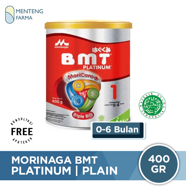 Morinaga BMT Platinum 400 Gr - Susu Formula Bayi