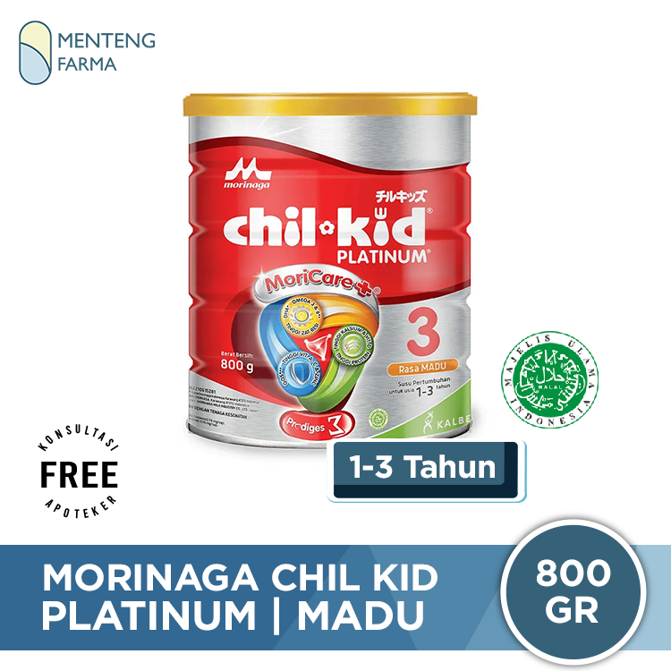 Morinaga Chil Kid Platinum Madu 800 Gr - Susu Pertumbuhan Anak 1-3 Tahun