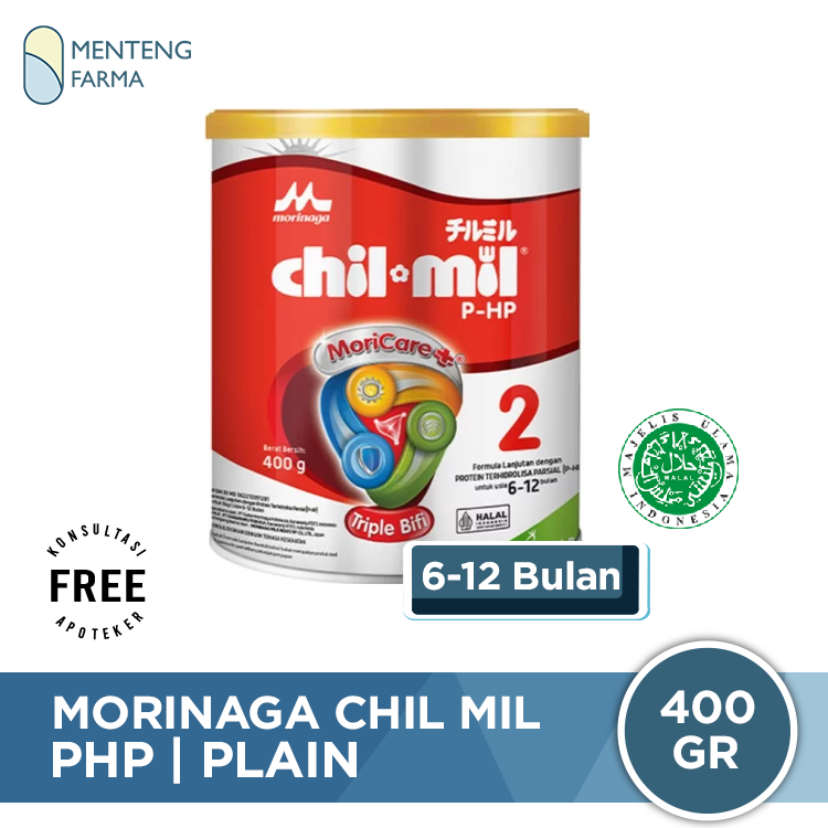 Morinaga Chil Mil PHP 400 Gr - Susu Formula Bayi Lanjutan