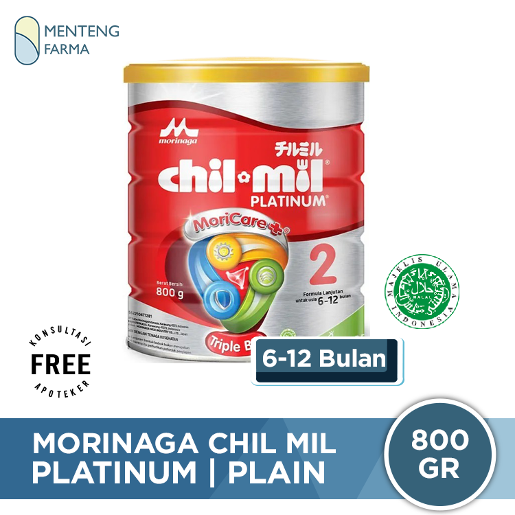 Morinaga Chil Mil Platinum 800 Gr - Susu Formula Bayi Lanjutan