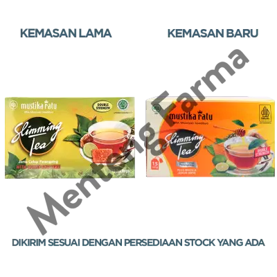 Mustika Ratu Slimming Tea with Honey and Lime isi 15 Bags - Teh Pelangsing
