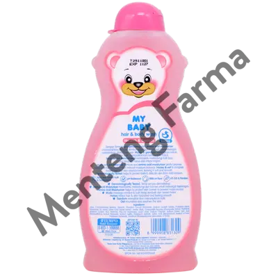 My Baby Hair & Body Wash Sweet Floral 200 mL - Shampoo dan Sabun Bayi