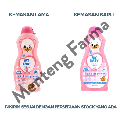 My Baby Hair & Body Wash Sweet Floral 200 mL - Shampoo dan Sabun Bayi
