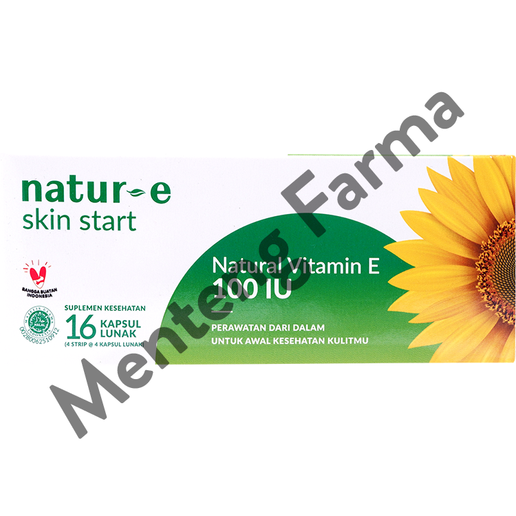 Natur E Natural Vitamin E 100 IU - Menteng Farma