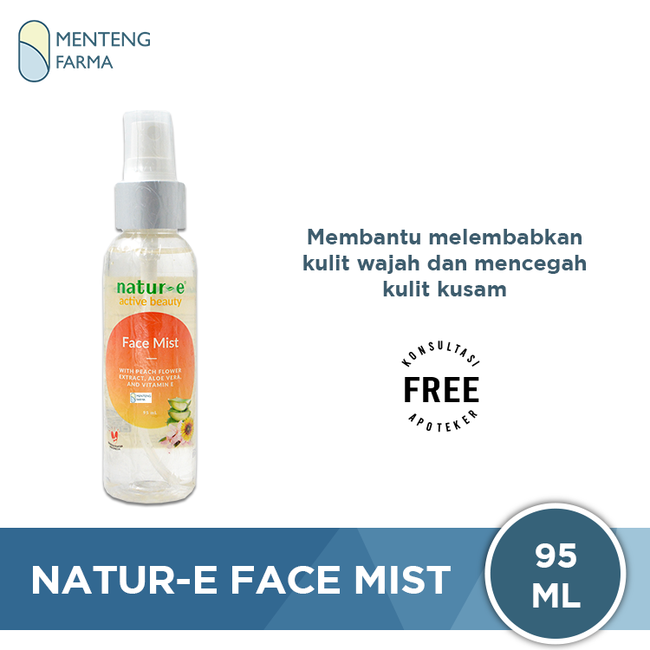 Natur-E Daily Nourishing Face Mist 95 mL - Penyegar Wajah - Menteng Farma