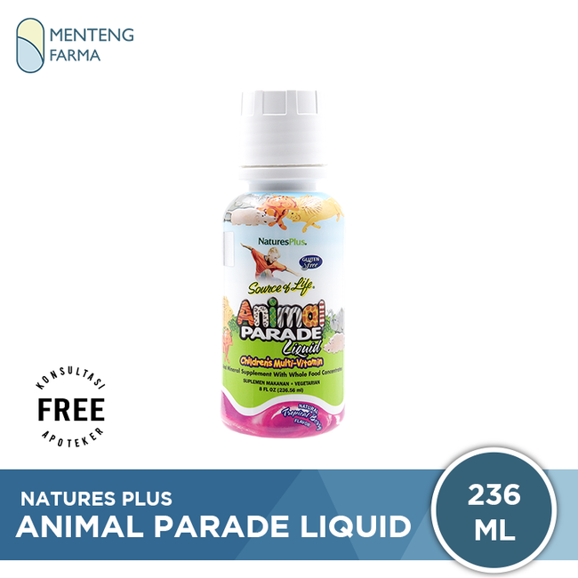 Natures Plus Animal Parade Multivitamin & Mineral Liquid - Menteng Farma