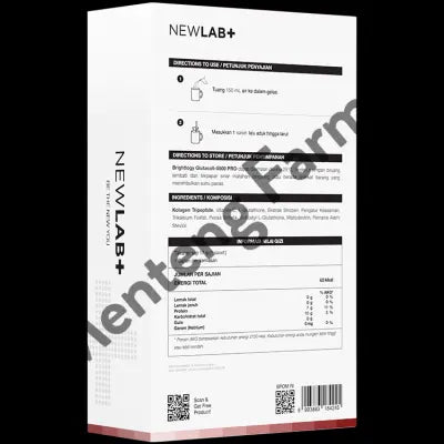 Newlab Brightlogy GlutaColl 5500 PRO 14 Sachet - Membantu Kulit Lebih Cerah & Sehat