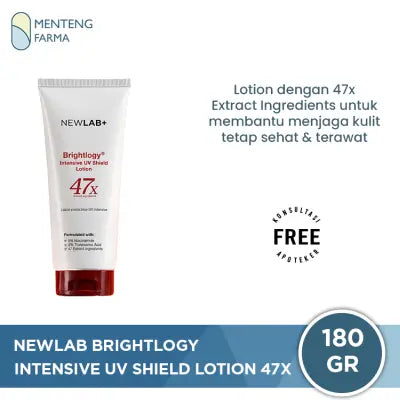 Newlab Brightlogy Intensive UV Shield Lotion 47X | Body Care untuk Mencerahkan