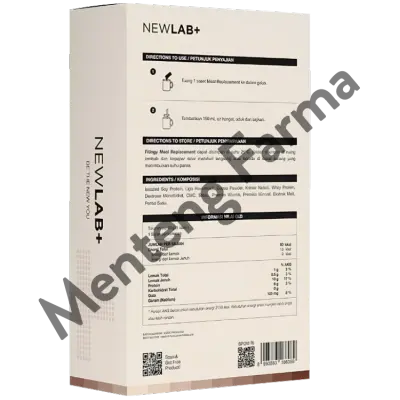 Newlab Fitlogy Meal Replacement 12 Sachet - Minuman Rasa Coklat Pengganti Makan Harian