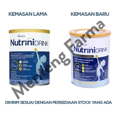 Nutricia Nutrinidrink Powder Vanila 800 gram - Susu Bubuk Formula Pertumbuhan 1 - 16 Tahun
