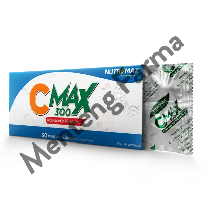 Nutrimax Cmax 300 Mg 30 Tablet - Suplemen Kesehatan Daya Tahan Tubuh