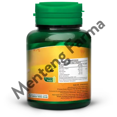 Nutrimax Junior + DHA 30 Kapsul - Membantu Meningkatkan Daya Ingat dan Konsentrasi