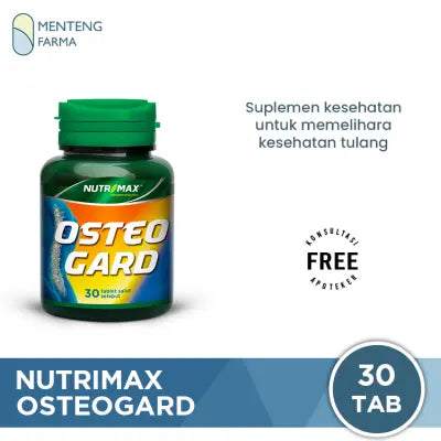 Nutrimax Osteogard 30 Tablet - Suplemen Kesehatan Tulang Gigi dan Kuku Yang Mudah Patah
