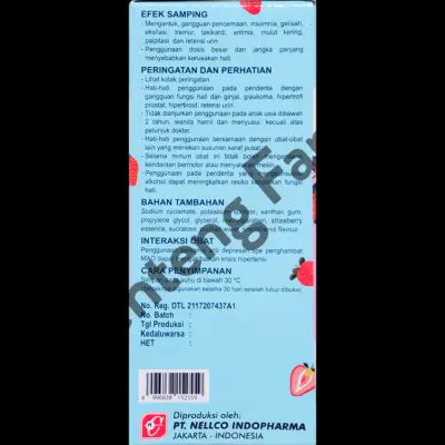 OBH Nellco Special Kids Strawberry 55 mL - Meringankan Gejala Flu Anak