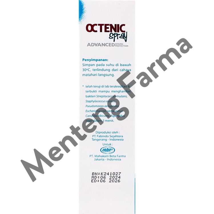 Octenic Spray 50 mL - Mencegah Infeksi pada Luka